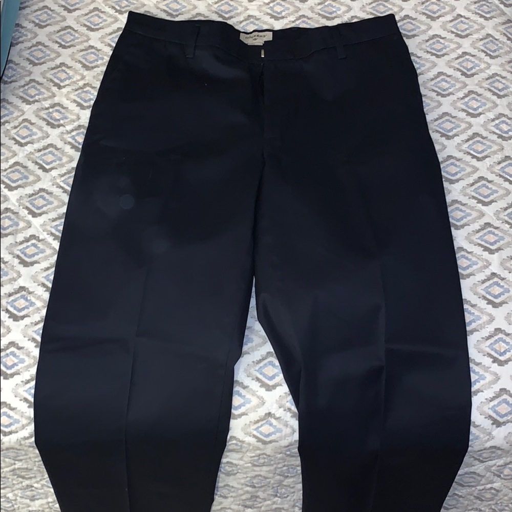 Dockers dark blue khakis. 34x34